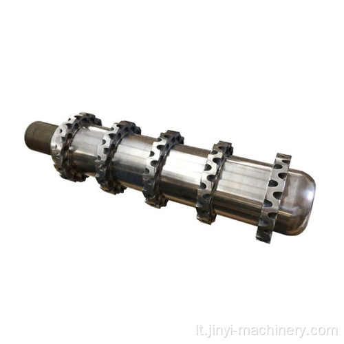 Sraigtinis cilindras, skirtas skystos silikoninės gumos įpurškimo ekstruzijai